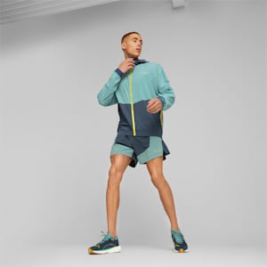Survêtement de course tissé PUMA x First Mile Homme, Dark Night-Adriatic